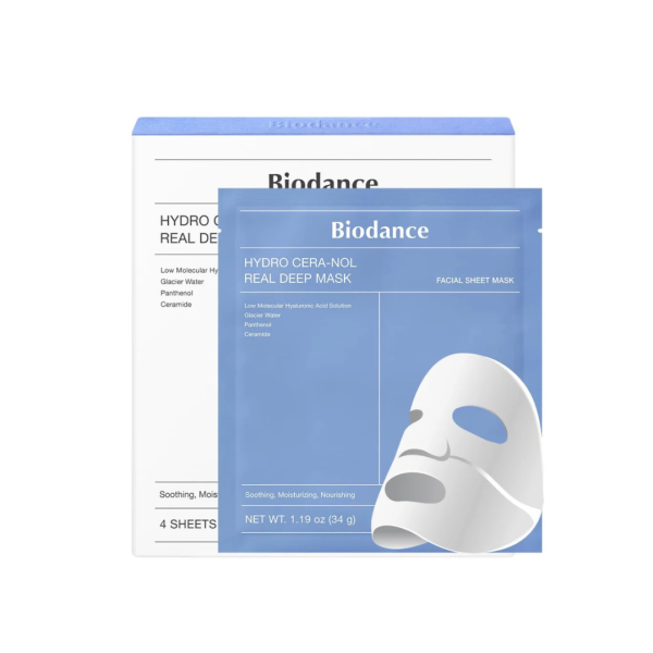 BIODANCE HYDRO CERA NOL REAL DEEP MASK 4UN