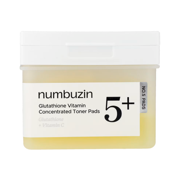 NUMBUZIN NO.5 GLUTATHIONE VITAMIN CONCENTRATED TONER PADS 70UN