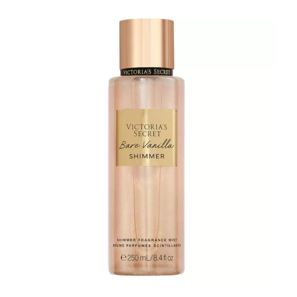 VICTORIAS SECRET BODY SPLASH SHIMMER BARE VANILLA