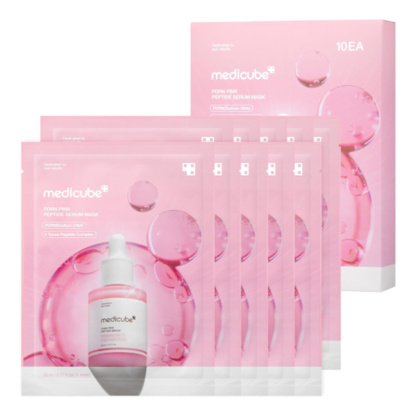MEDICUBE PDRN PINK PEPTIDE SERUM MASK 1UN