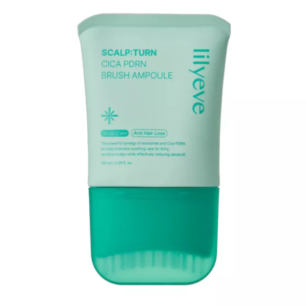 LILYEVE SCALP:TURN CICA PDRN BRUSH AMPOULE 100ML