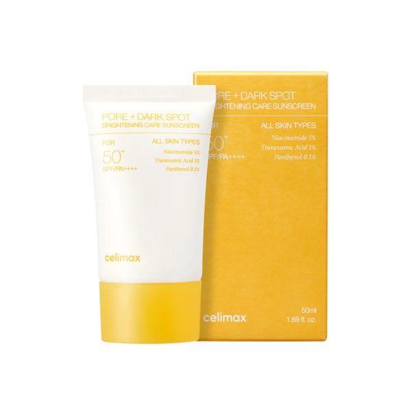 CELIMAX PORE + DARK SPOT BRIGHTENING CARE SUNSCREEN 50ML