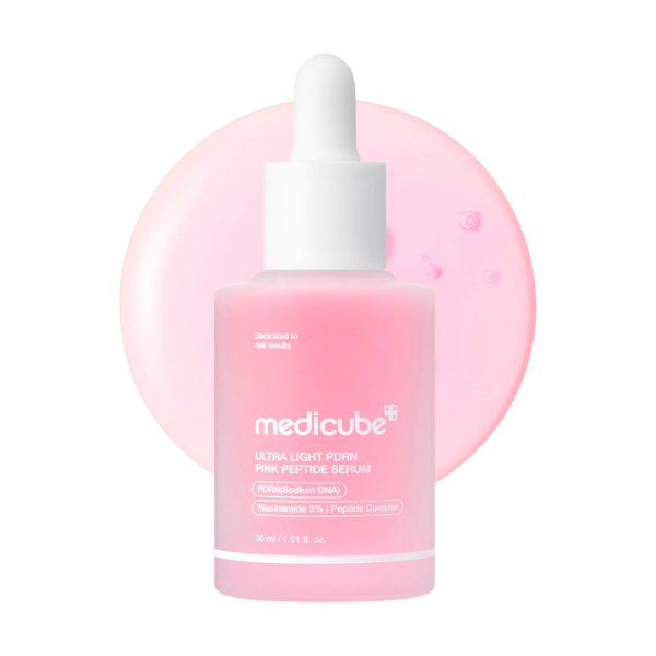 MEDICUBE PDRN PINK PEPTIDE SERUM ULTRA LIGHT 30ML