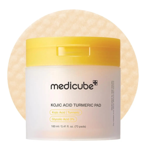 MEDICUBE KOJIC ACID TURMERIC PAD 70PADS