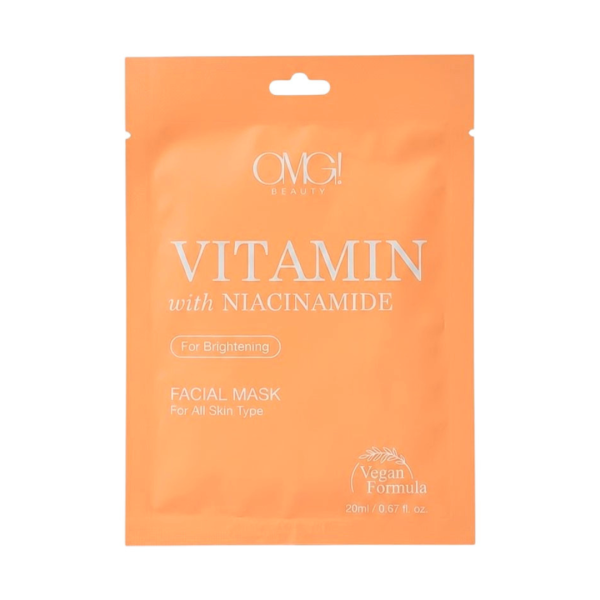 OMG FACIAL MASK VITAMIN WITH NIACINAMIDE 25ML