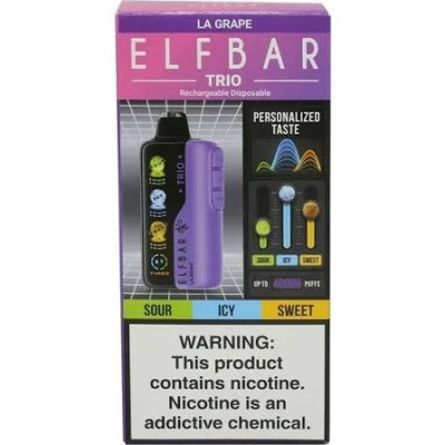 ELFBAR 40K TRIO LA GRAPE