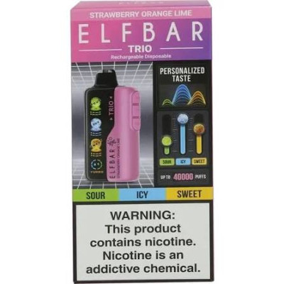 ELFBAR 40K TRIO STRAWBERRY...