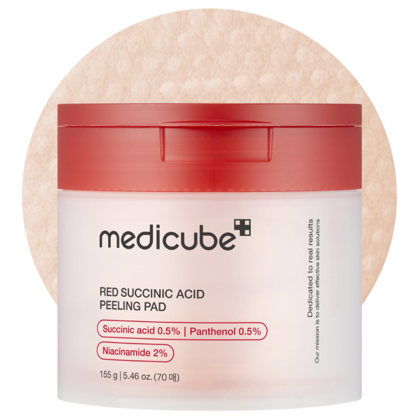 MEDICUBE RED SUCCINIC ACID PEELING PAD 70PDS