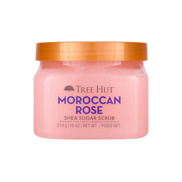 TREE HUT ESFOLIANTE CORPORAL MOROCCAN ROSE 510G