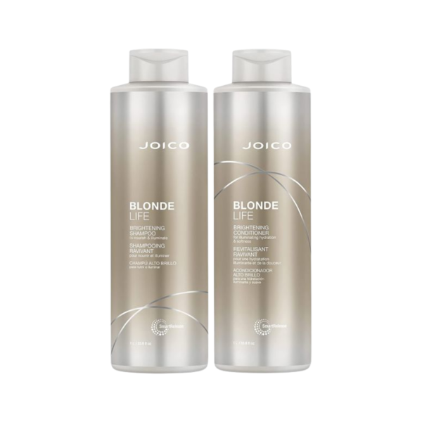 JOICO BLONDE LIFE BRIGHTENING KIT SHAMPOO 1L + CONDICIONADOR 1L
