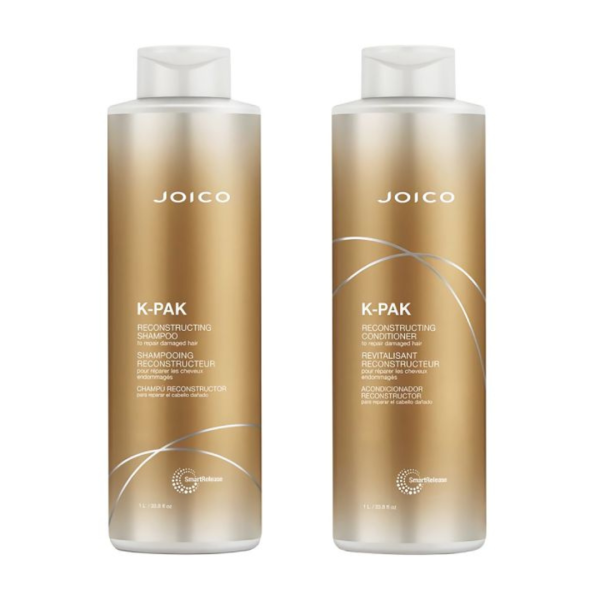 JOICO K-PAK REPAIR DAMAGE KIT SHAMPOO 1L + CONDICIONADOR 1L
